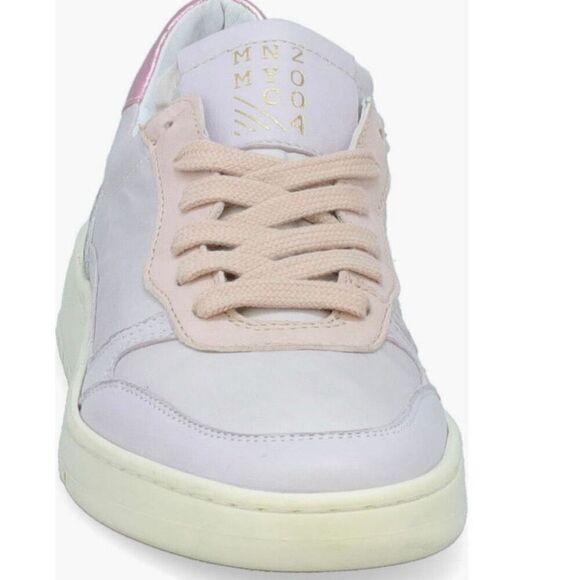 Miz Mooz Veronica Leather Sneaker Lotus Metallic Size 8.5 Euro 39, NWT - Picture 5 of 16